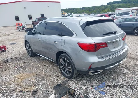 2017 Acura Mdx Advance Entertainment Pkgs from USA, damaged, VIN 5FRYD3H92HB005448